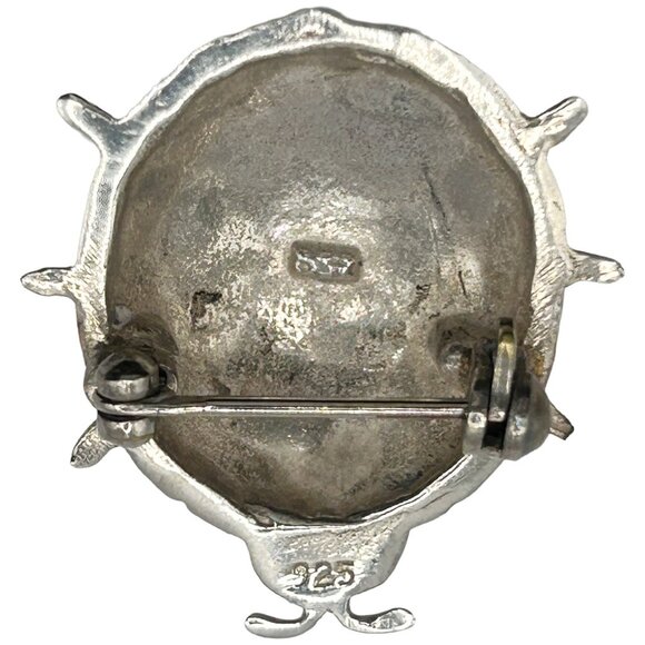 Vintage 925 Sterling Silver Ladybug Pin - Picture 3 of 4